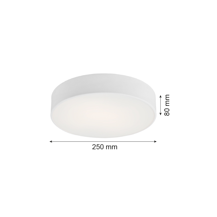 Argon 3082 - Stropna svetilka DARLING 2xE27/15W/230V pr. 25 cm bela
