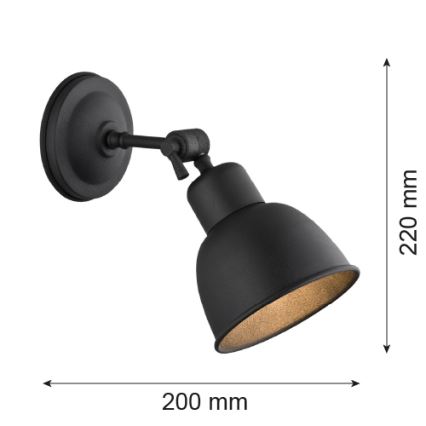 Argon 3185 - Stenska svetilka EUFRAT 1xE27/60W/230V