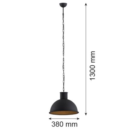 Argon 3191 - Lestenec EUFRAT 1xE27/60W/230V