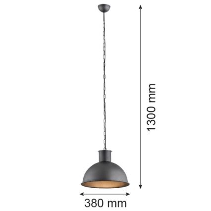 Argon 3192 - Lestenec EUFRAT 1xE27/60W/230V