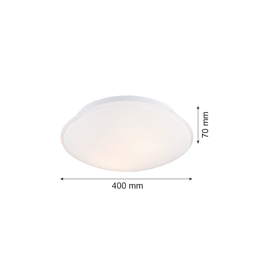 Argon 3224 - Stropna luč GIN 3xE27/15W/230V bela