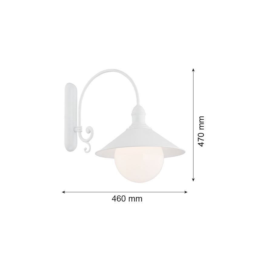 Argon 3297 - Stenska svetilka ERBA BIS 1xE27/60W/230V