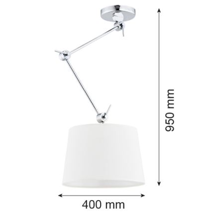 Argon 3548 - Obesna svetilka  ZAKYNTOS 1xE27/60W