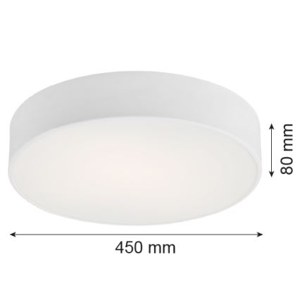 Argon 3568 - LED Stropna svetilka DARLING LED/35W/230V pr. 45 cm bela
