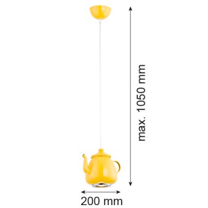Argon 3651 - Obesna svetilka JAMAJKA 1xGU10/50W/230V