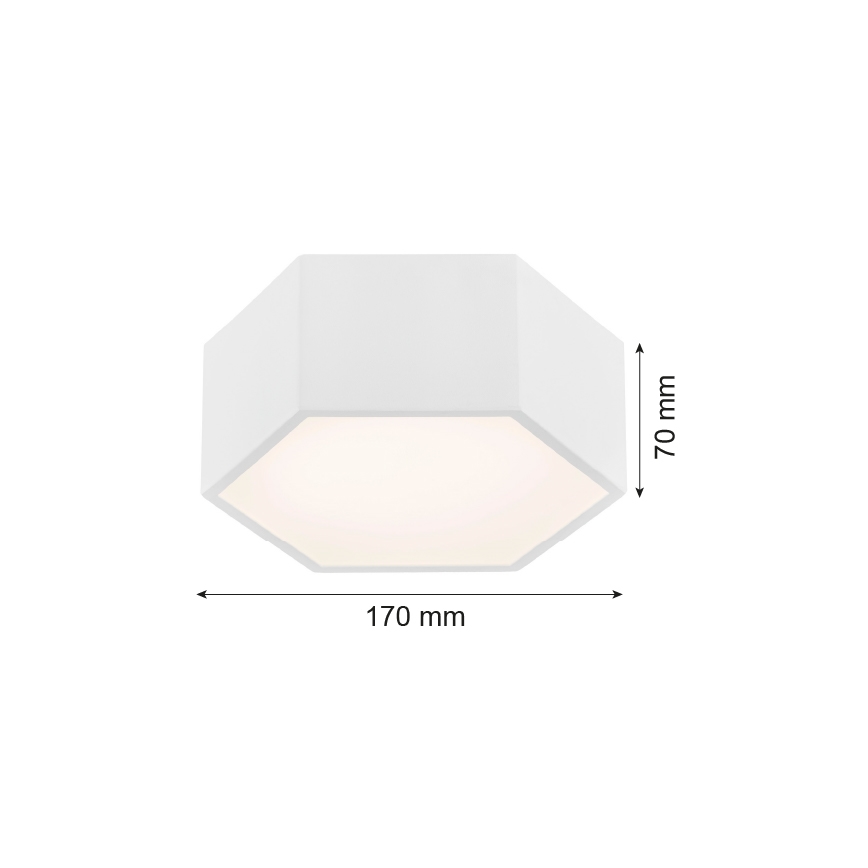 Argon 3828 - LED stropna svetilka ARIZONA LED/9W/230V bela