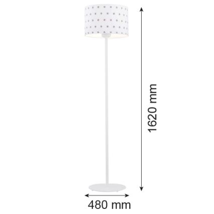 Argon 4129 - Talna svetilka MAGIC 1xE27/15W/230V bela
