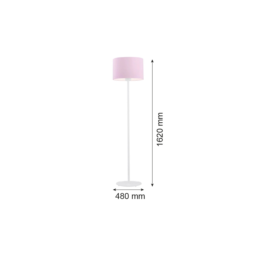 Argon 4132 - Talna svetilka MAGIC 1xE27/15W/230V roza/bela