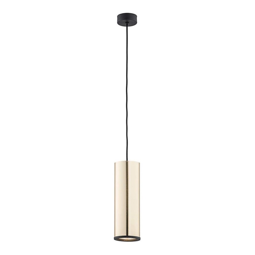 Argon 4246 - Lestenec na vrvici LINEA 1xE27/15W/230V medenina/črna