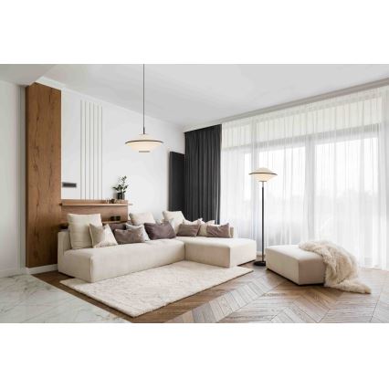 Argon 4282 - Viseča svetilka na kablu TROY 1xE27/15W/230V bež