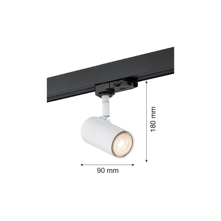 Argon 4327 - Reflektor za tračni sistem HORTA 1xGU10/5W/230V bela