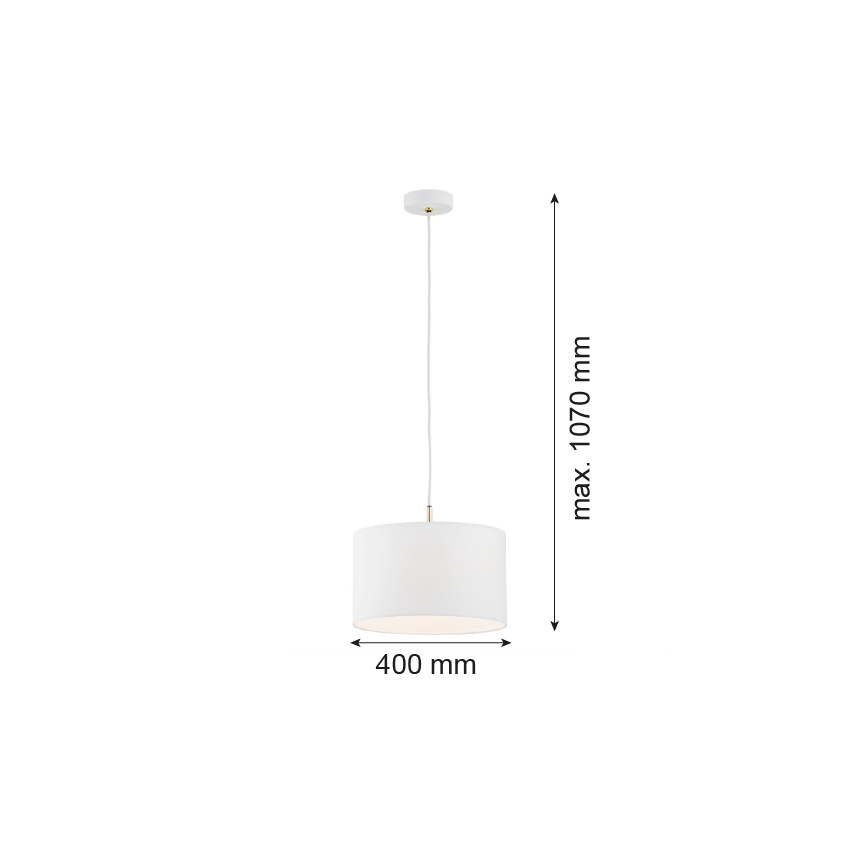 Argon 4343 - Lestenec na drogu KARIN 1xE27/15W/230V bel