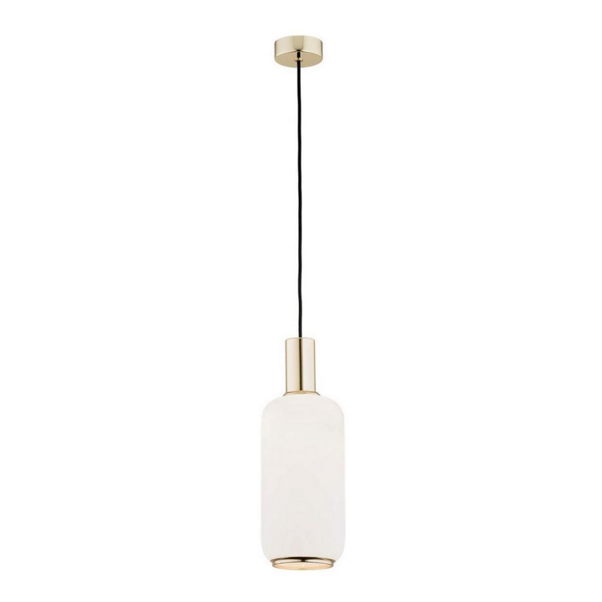 Argon 4356 - Lestenec na vrvici SAGUNTO 1xE27/15W/230V pr. 14 cm medenina