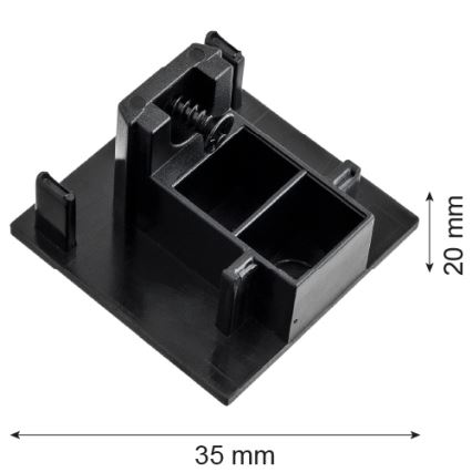 Argon 4369 - Zaključek za tračni sistem črn