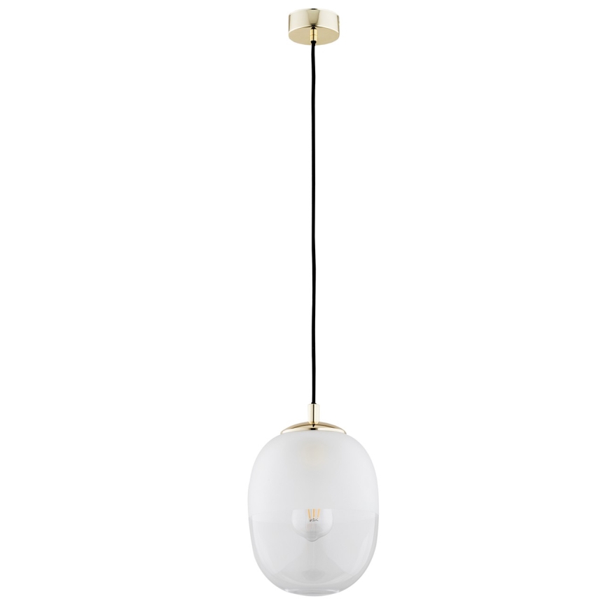 Argon 4675 - Lestenec na vrvici BALTIMORE 1xE27/15W/230V zlat