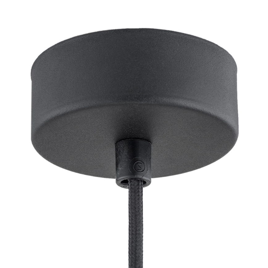Argon 4683 - Lestenec na vrvici BEVERLY 1xE27/15W/230V modra/sijajni krom