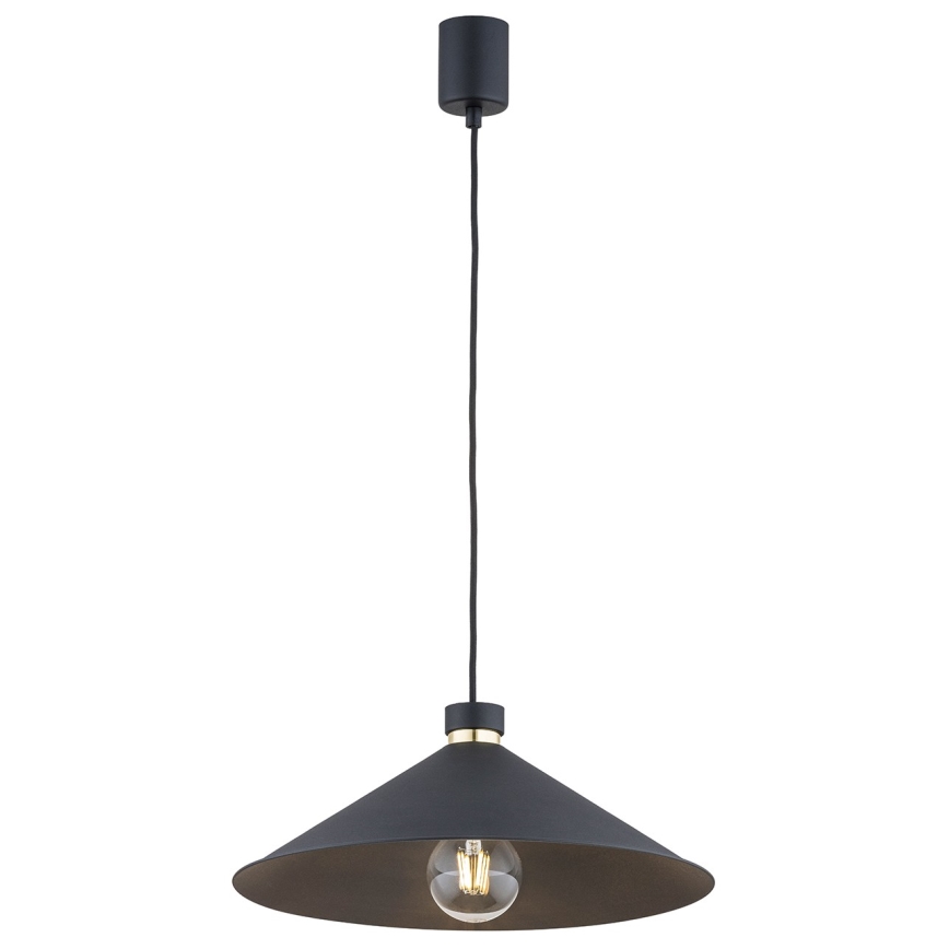 Argon 4695 - Lestenec na vrvici NASHVILLE 1xE27/15W/230V črn