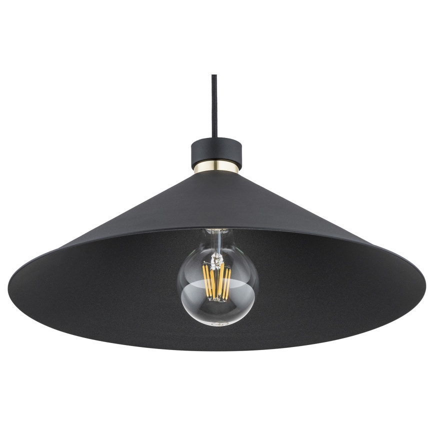 Argon 4695 - Lestenec na vrvici NASHVILLE 1xE27/15W/230V črn