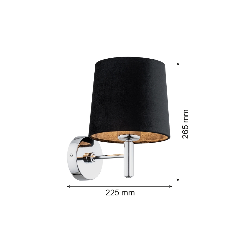 Argon 4726 - Stenska svetilka BOLZANO 1xE27/15W/230V