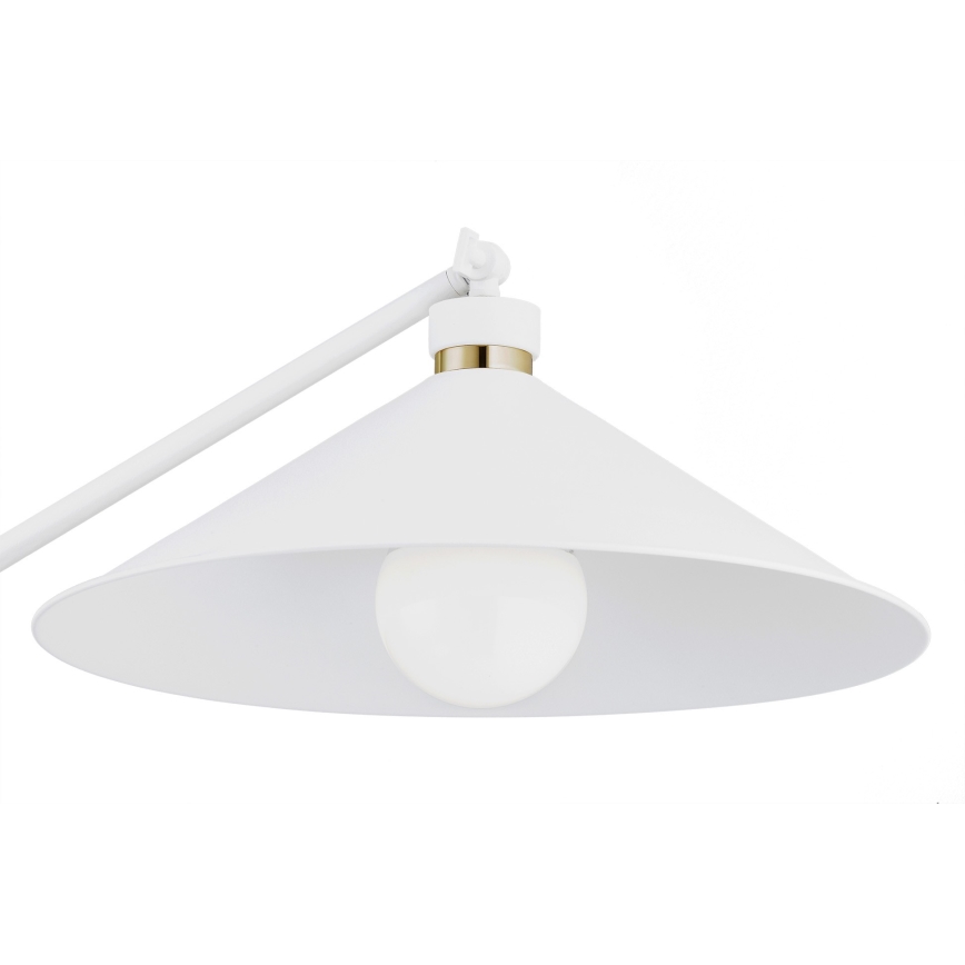 Argon 4731 - Stoječa svetilka NASHVILLE 1xE27/15W/230V bela
