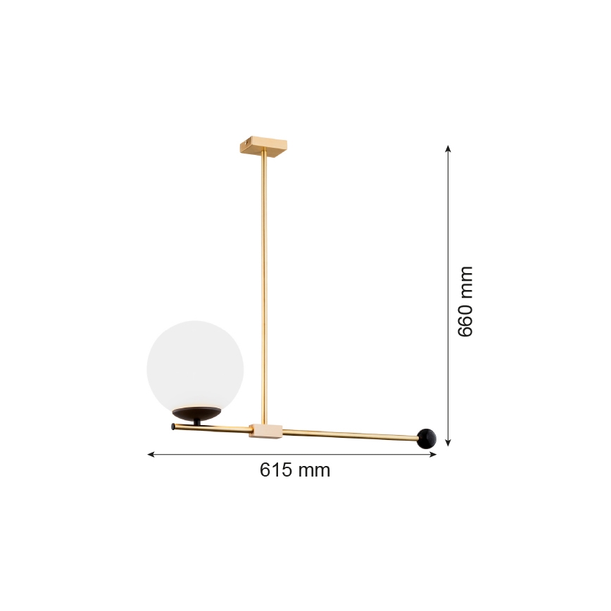 Argon 4738 - Lestenec na drogu MEGAN 1xE14/7W/230V