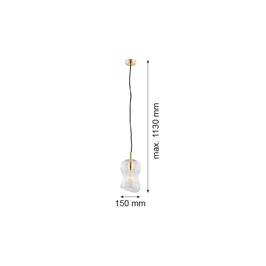 Argon 4742 - Lestenec na vrvici DEPORTIVO 1xE27/15W/230V