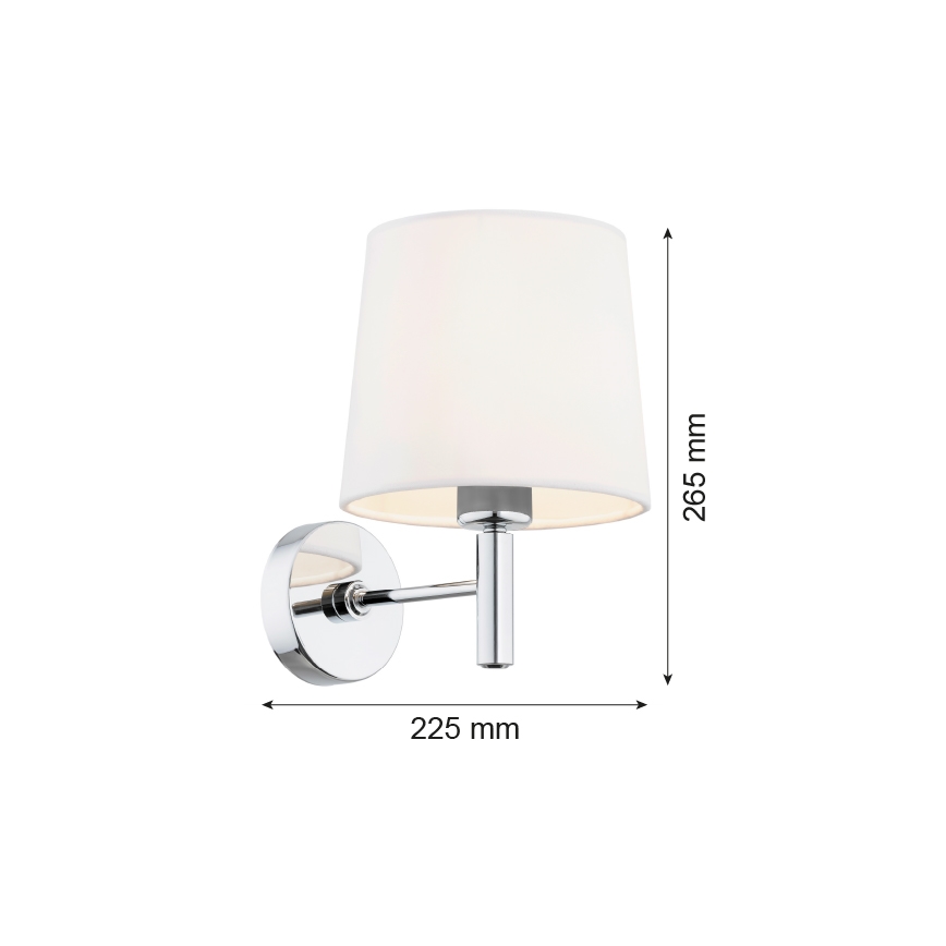 Argon 4760 - Stenska svetilka BOLZANO 1xE27/15W/230V