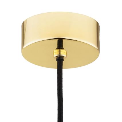 Argon 4879 - Lestenec na vrvici JESSE 1xE27/15W/230V zlata/bela