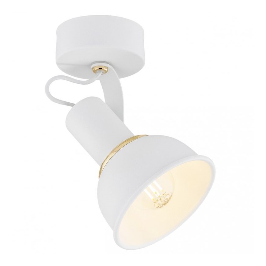 Argon 4899 - Reflektor TWIST 1xE14/7W/230V bela/zlato