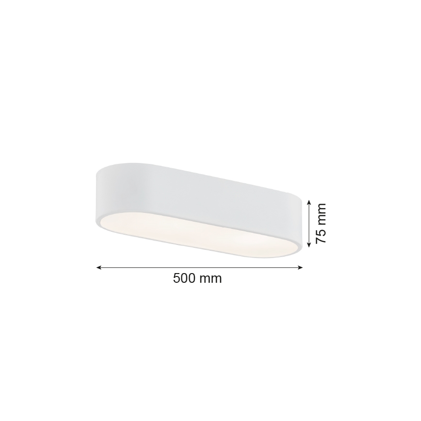 Argon 6002 - Stropna svetilka TONI 3xE27/15W/230V bela