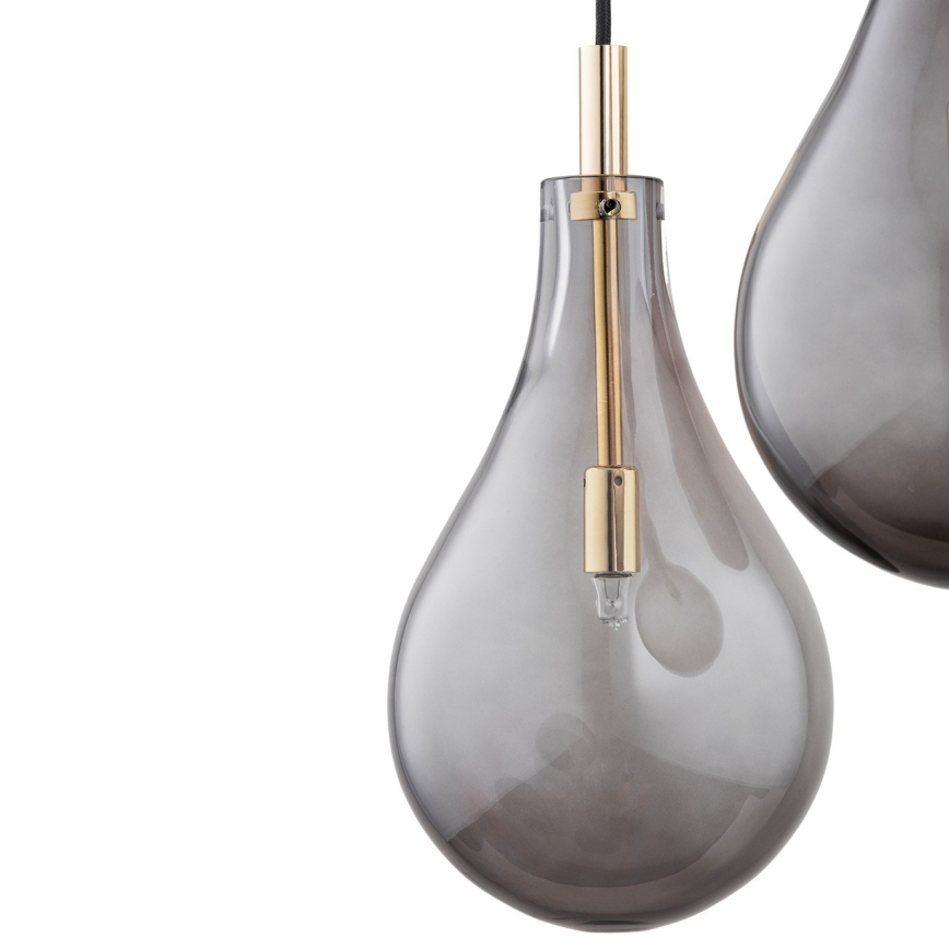 Argon 6105 - Lestenec na vrvici OAKLAND 3xG9/6W/230V črna