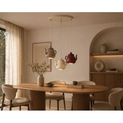 Argon 6366 - Viseči lestenec na kablu KAMAL 3xGU10/5W/230V