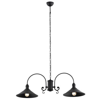 Argon 666 - Lestenec ERBA 2xE27/60W/230V