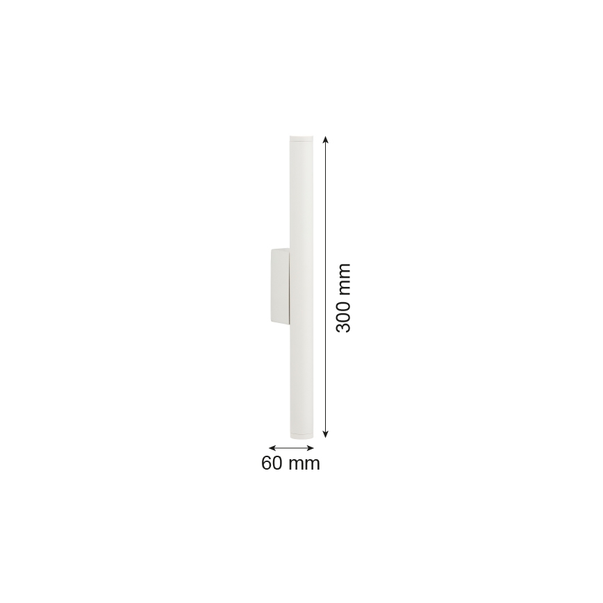 Argon 7223 - LED Stenska svetilka GRECO 2xLED/4,2W/230V 3000K bela