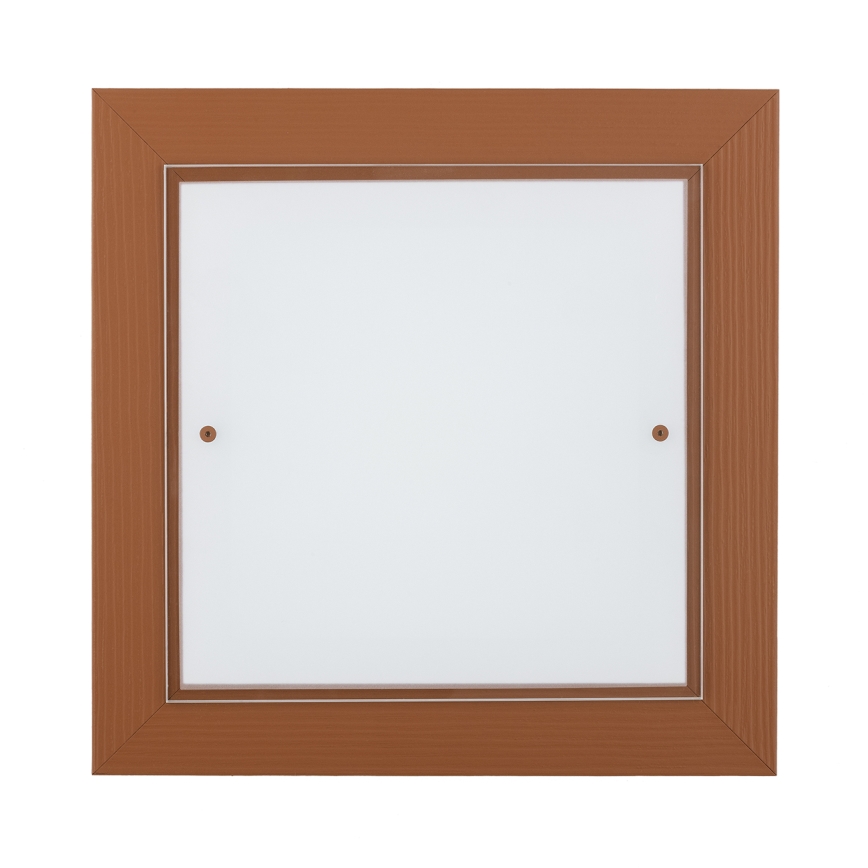 Argon 7268 - Stropno svetilo TABOR 2xE27/15W/230V 32x32 cm terakotno