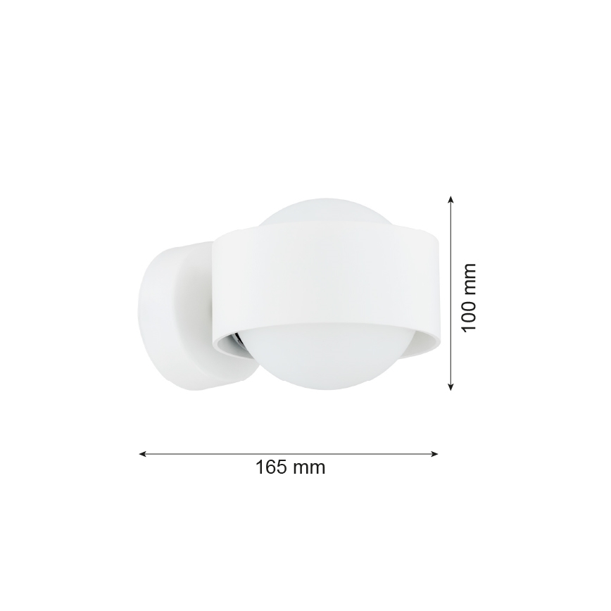 Argon 8057 - Stenska luč MASSIMO PLUS 1xG9/6W/230V bela