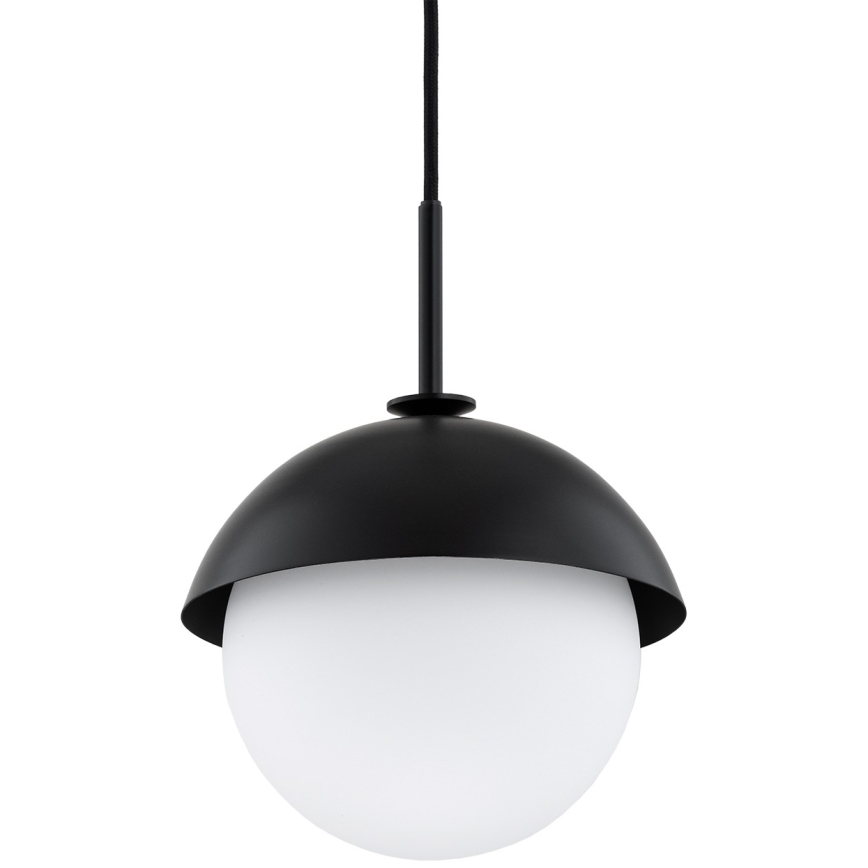 Argon 8295 - Lestenec na vrvici CAPPELLO 1xE27/15W/230V črna
