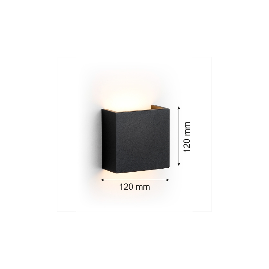 Argon 8358 - LED Stenska svetilka GENT LED/3,6W/230V 3000K bela