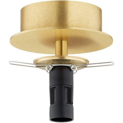 Argon 8453 - Stenska svetilka FABIO 1xE14/7W/230V alabaster zlata
