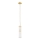 Argon 8489 - Lestenec na vrvici HAMPTON 1xE14/7W/230V zlata