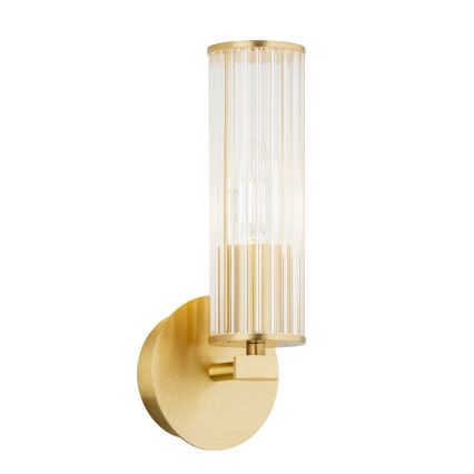 Argon 8497 - Stenska svetilka HAMPTON 1xE14/7W/230V zlata
