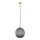 Argon 8513 - Lestenec na vrvici PALOMA 1xE27/15W/230V pr. 25 cm zlata/črna