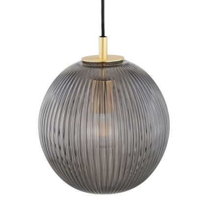 Argon 8513 - Lestenec na vrvici PALOMA 1xE27/15W/230V pr. 25 cm zlata/črna