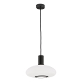 Argon 8565 - Lestenec na vrvici SAGUNTO PLUS 1xE27/15W/230V pr. 30 cm črna