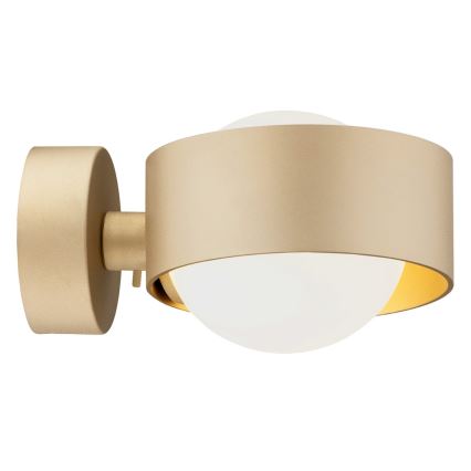 Argon 8567 - Kopalniška stenska svetilka MASSIMO PLUS 1xG9/6W/230V IP44 zlata
