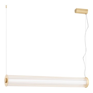 Argon 8627 - LED Lestenec na vrvici HAMPTON LED/60W/230V 3000K 80 cm medenina
