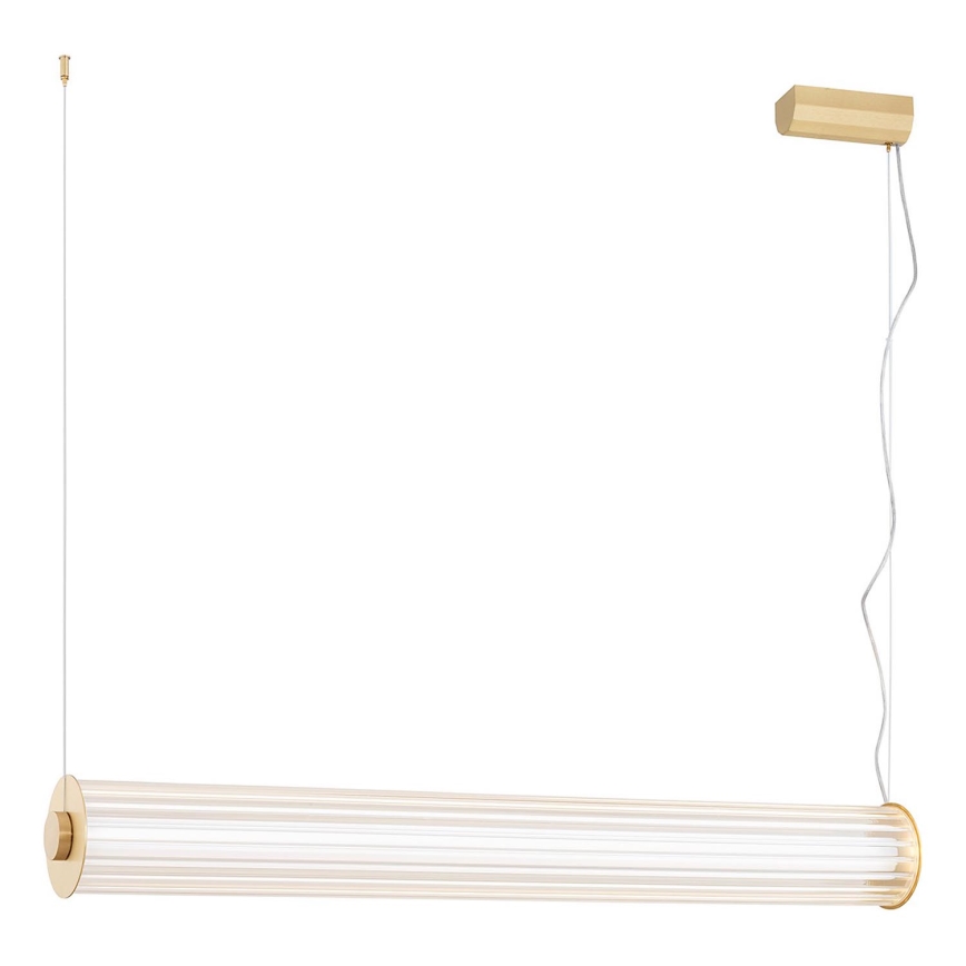 Argon 8627 - LED Lestenec na vrvici HAMPTON LED/60W/230V 3000K 80 cm medenina