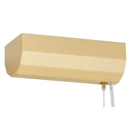 Argon 8627 - LED Lestenec na vrvici HAMPTON LED/60W/230V 3000K 80 cm medenina
