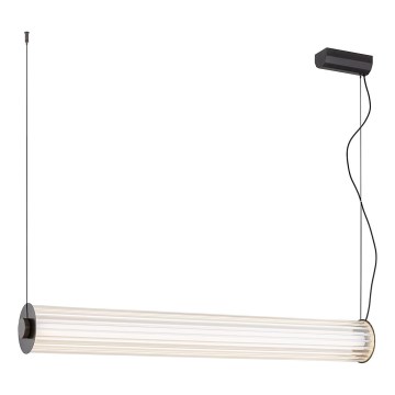 Argon 8628 - LED Lestenec na vrvici HAMPTON LED/60W/230V 3000K 80 cm črna