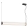 Argon 8628 - LED Lestenec na vrvici HAMPTON LED/60W/230V 3000K 80 cm črna